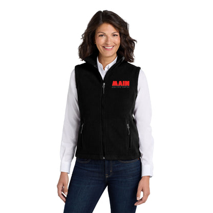 Port Authority® Women's Value Fleece Vest x Main Electric Supply Co.