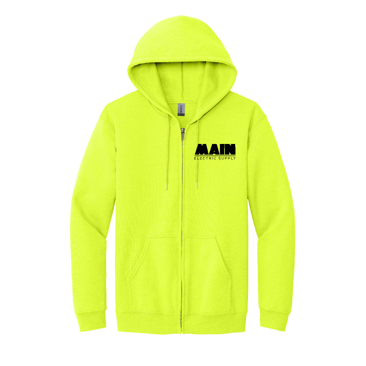 Gildan® Heavy Blend™ Full-Zip Hooded Sweatshirt x Main Electric Supply Co.