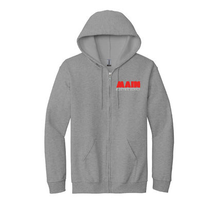 Gildan® Heavy Blend™ Full-Zip Hooded Sweatshirt x Main Electric Supply Co.