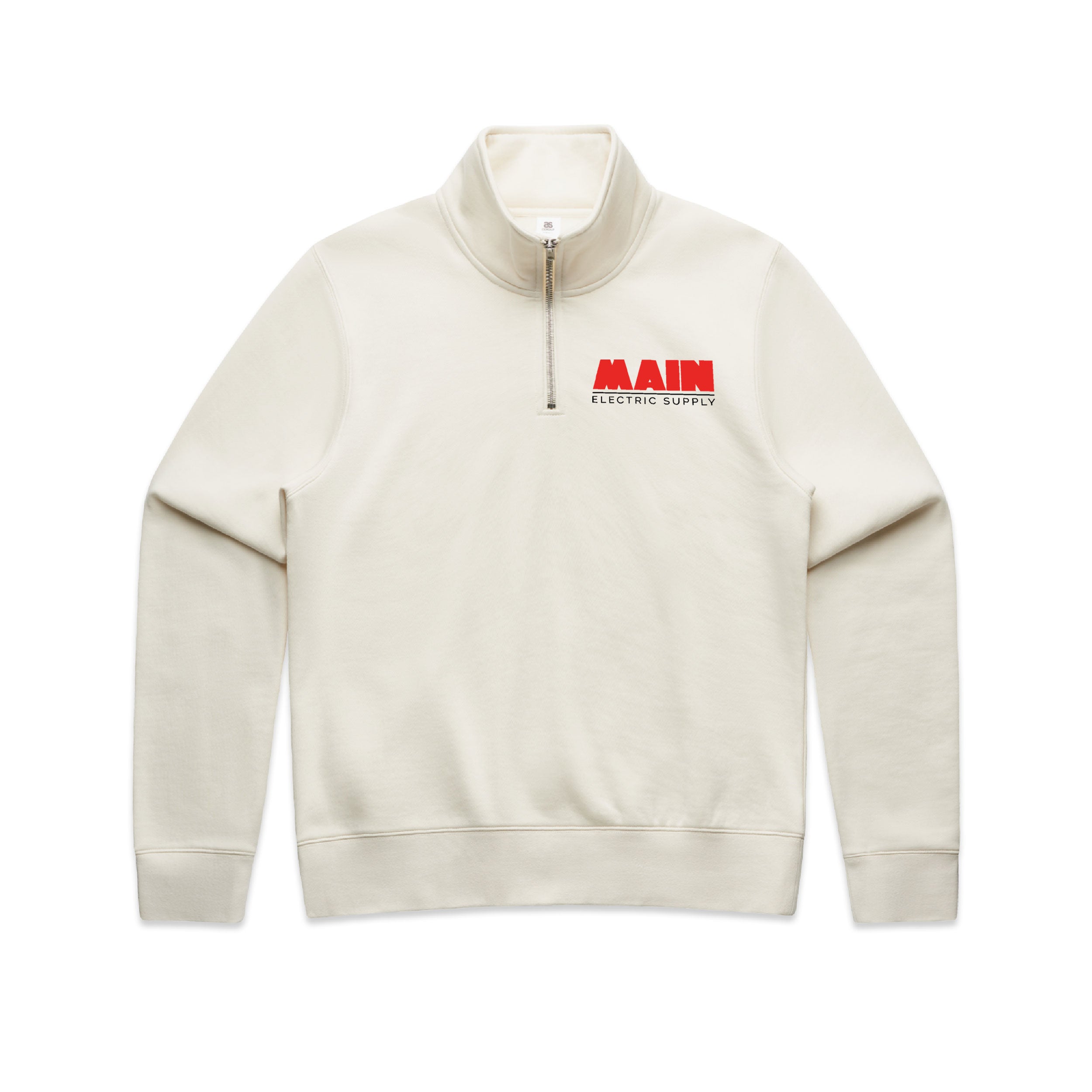 AS Colour® Womens Stencil Half Zip Crew x Main Electric Supply Co.