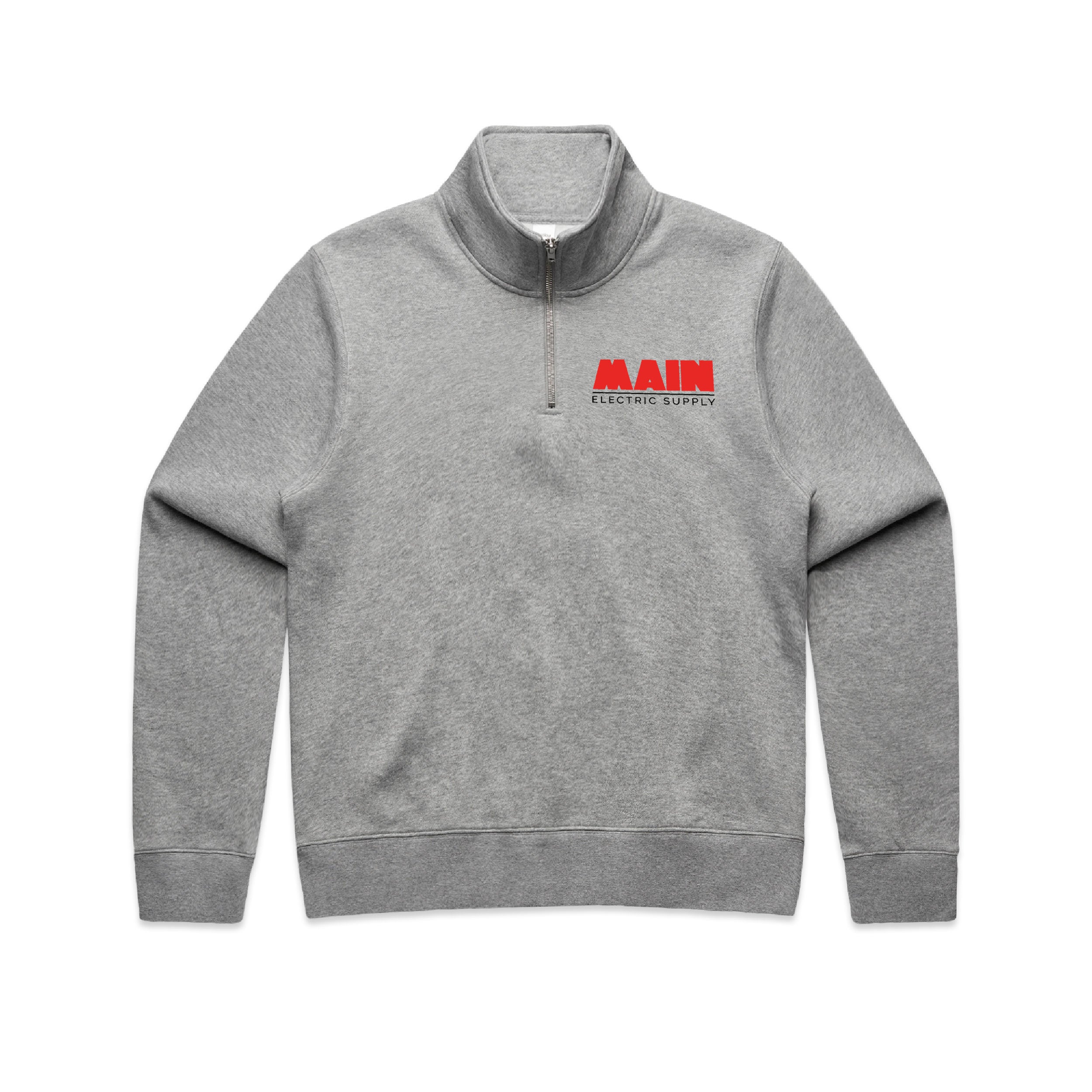 AS Colour® Womens Stencil Half Zip Crew x Main Electric Supply Co.