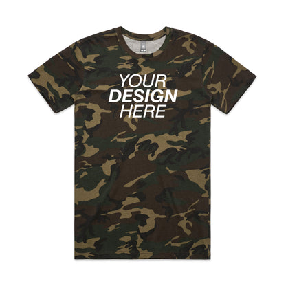 AS Colour Staple Camo 4.7oz T-Shirt 5001C