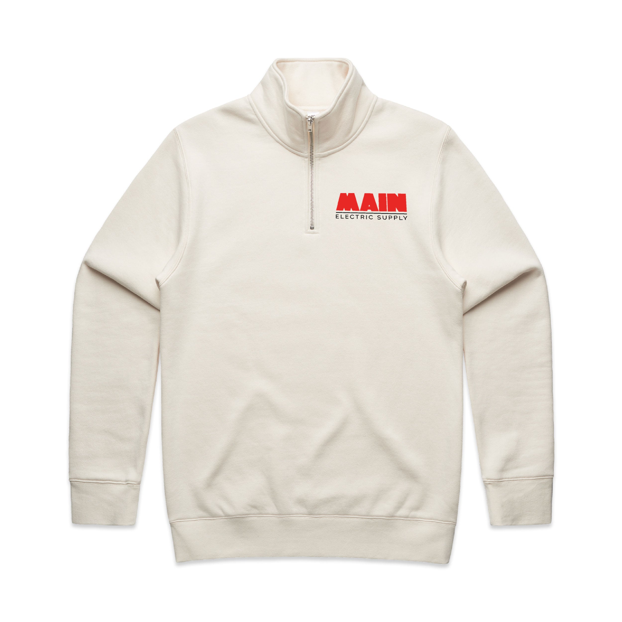 AS Colour® Stencil Half Zip Crew x Main Electric Supply Co.