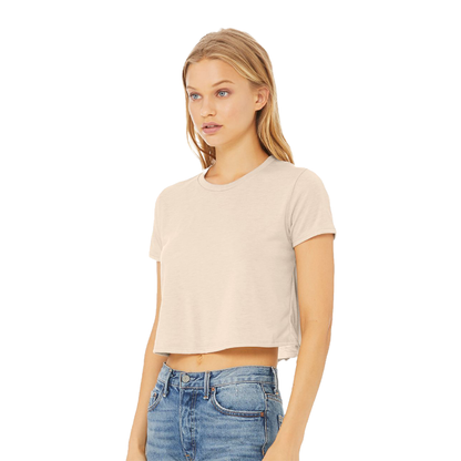 BELLA+CANVAS® Camiseta corta fluida para mujer 