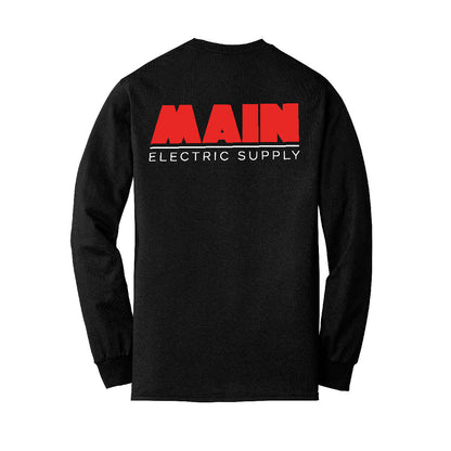 Gildan® 8400 DryBlend® 50 Cotton/50 Poly Long Sleeve T-Shirt x Main Electric Supply Co.