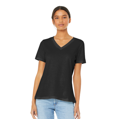 BELLA+CANVAS® Women’s Relaxed Jersey Short Sleeve V-Neck Tee