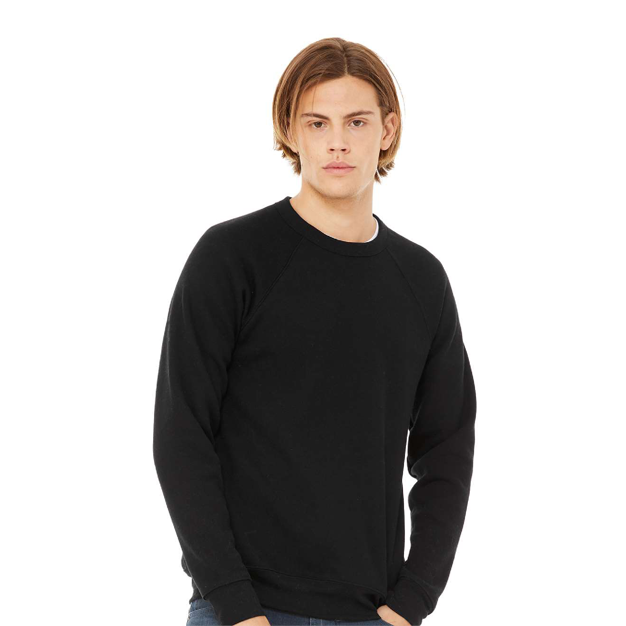 BELLA+CANVAS® Unisex Sponge Fleece Raglan Sweatshirt