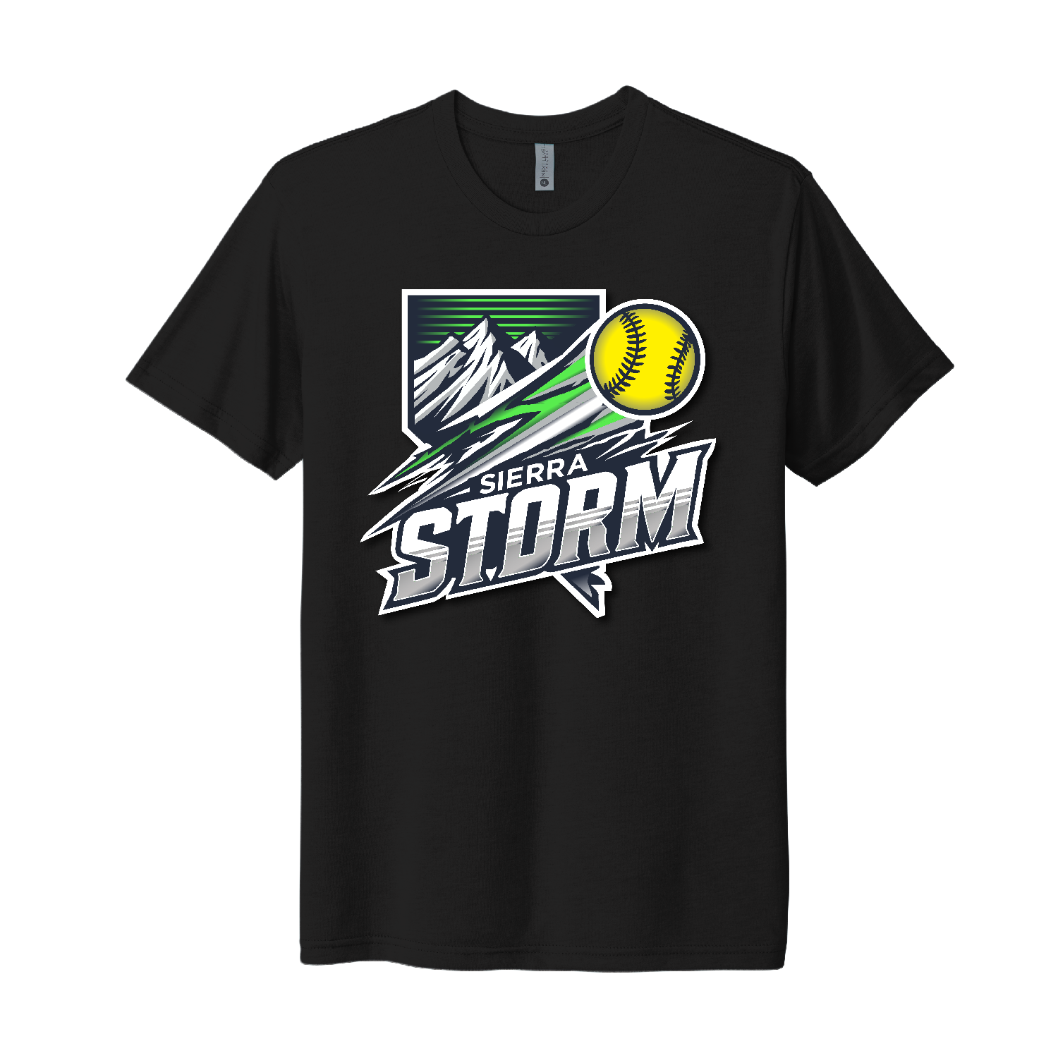 Next Level Tri-Blend Tee x Sierra Storm Softball