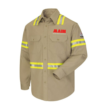 Bulwark Enhanced Visibility Uniform Shirt SLDT x Main Electric Supply Co.