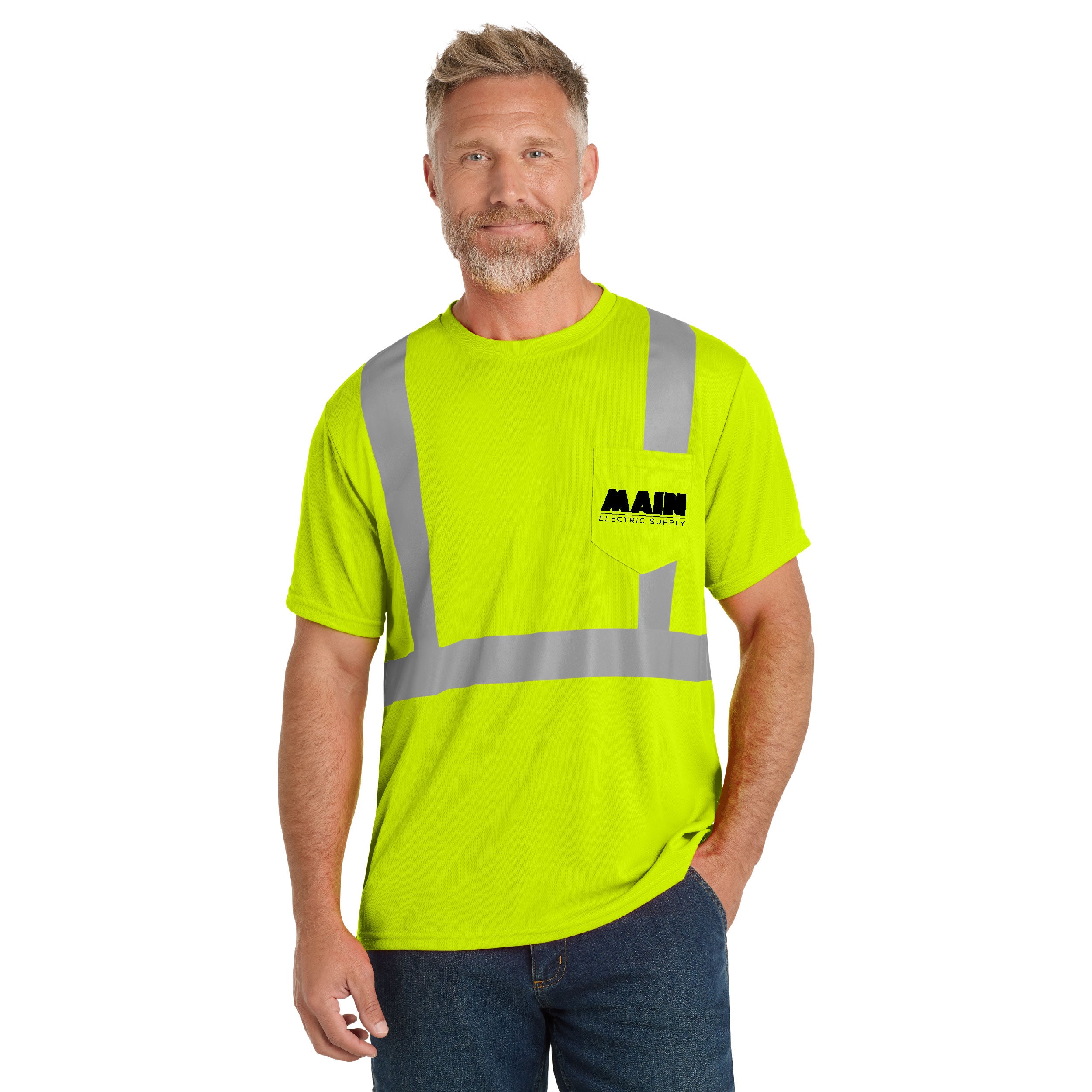 CornerStone® ANSI 107 Class 2 Mesh Tee x Main Electric Supply Co.