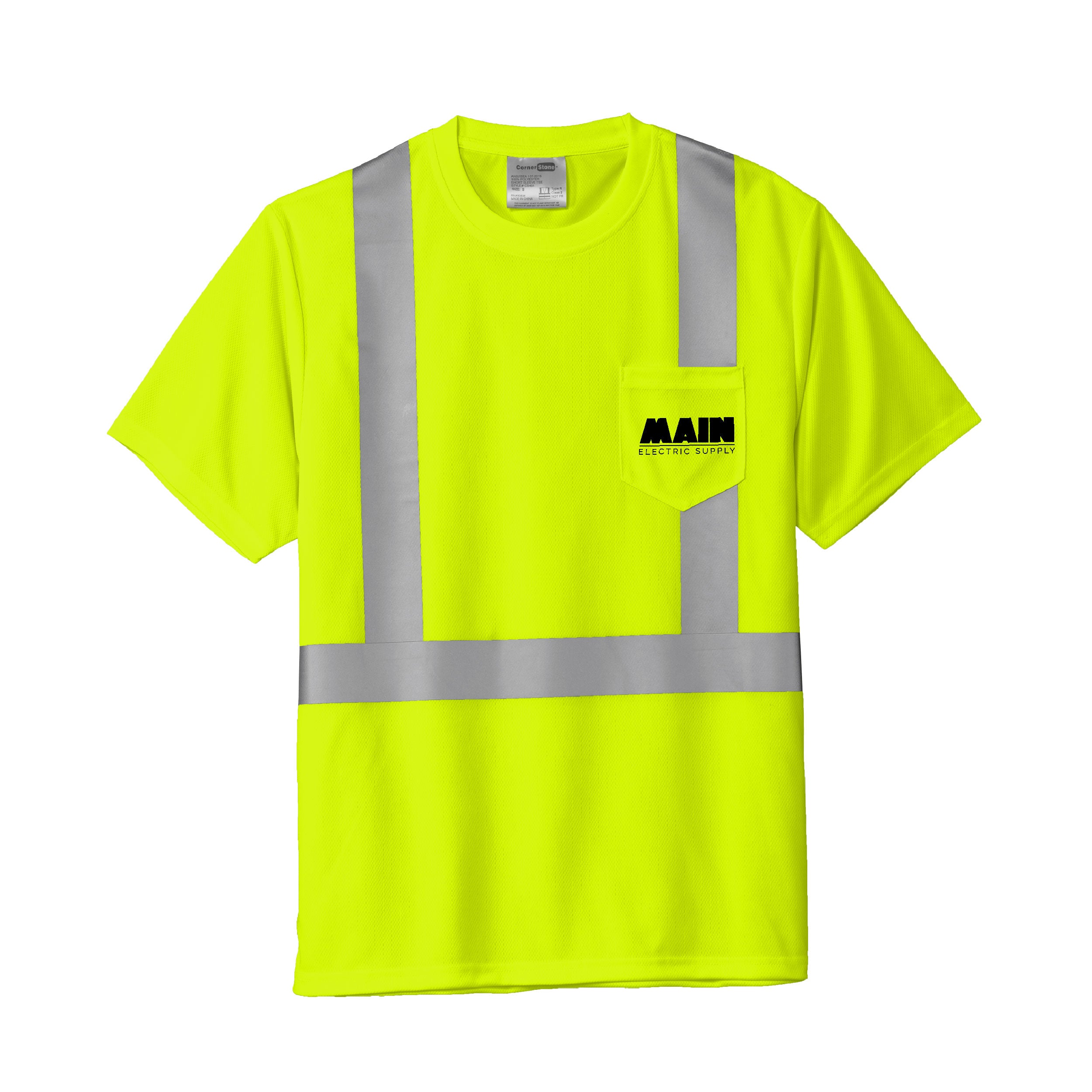 CornerStone® ANSI 107 Class 2 Mesh Tee x Main Electric Supply Co.