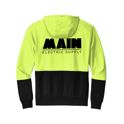 CornerStone® Enhanced Visibility Fleece Pullover Hoodie x Main Electric Supply Co.