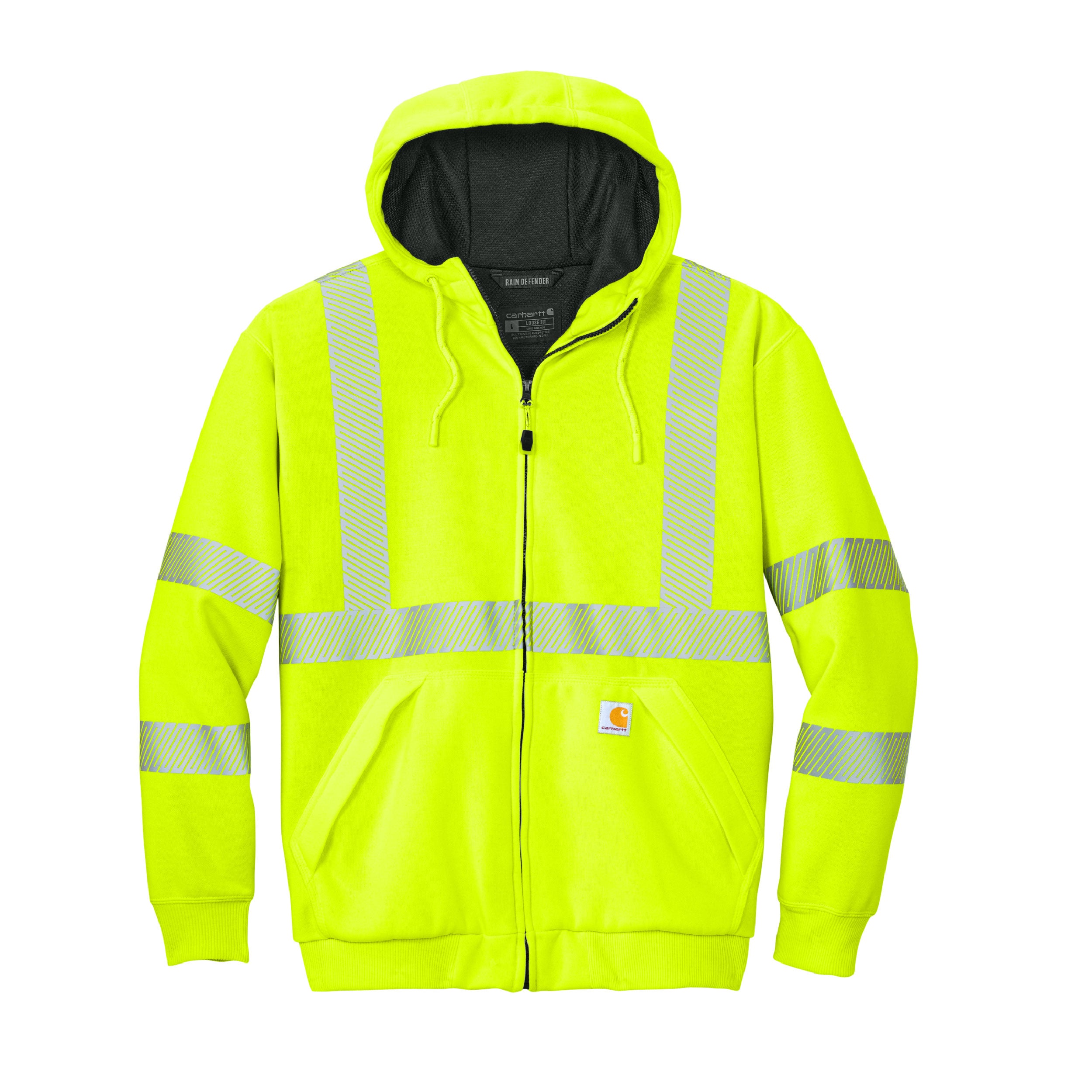 Carhartt® ANSI 107 Class 3 Lined Full-Zip Sweatshirt x Main Electric Supply Co.