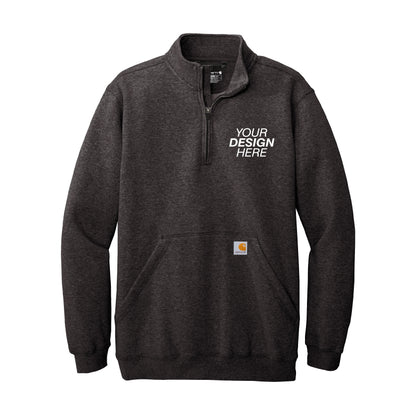 Carhartt® Midweight 1/4-Zip Mock Neck Sweatshirt