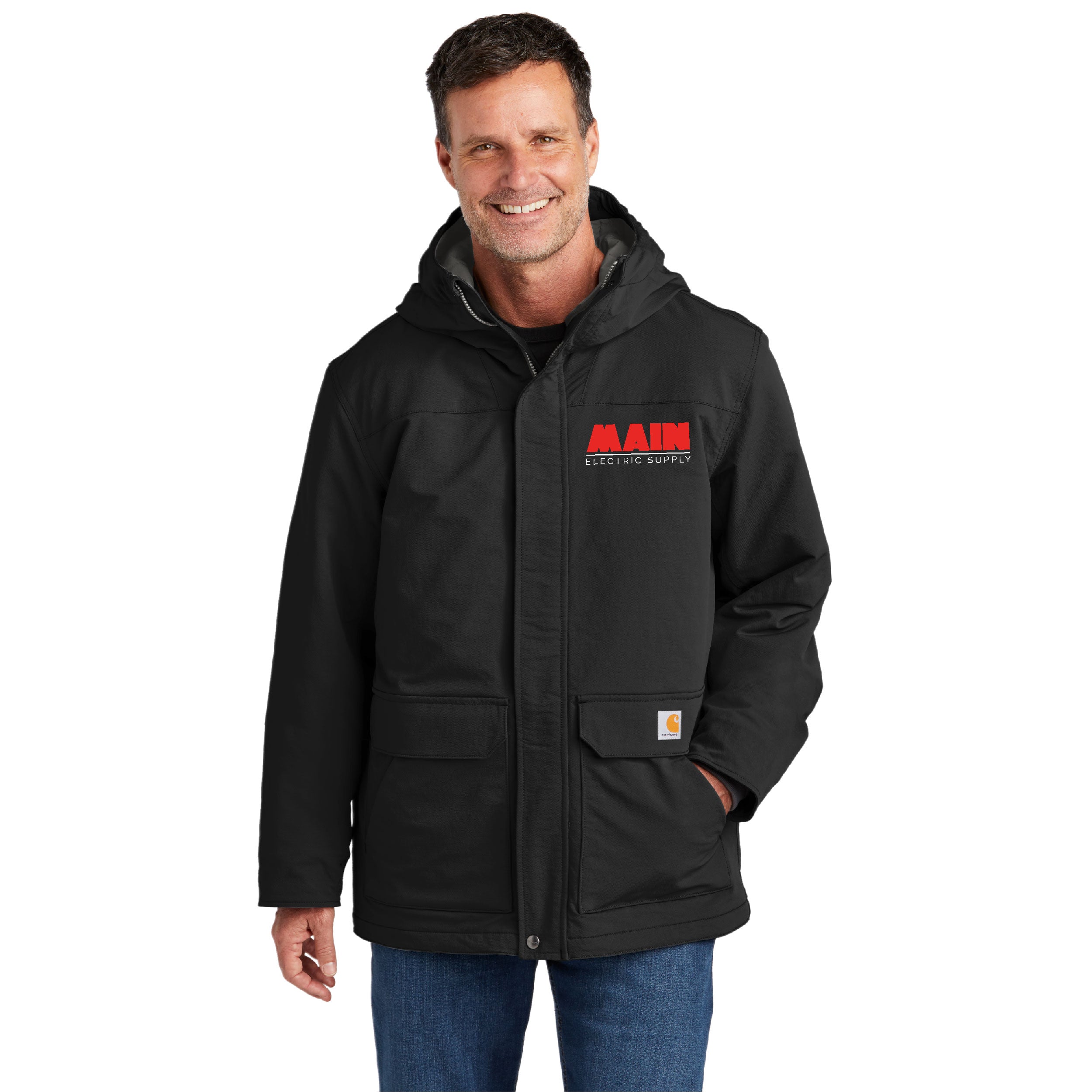 Carhartt® Super Dux™ Insulated Hooded Coat x Main Electric Supply Co.