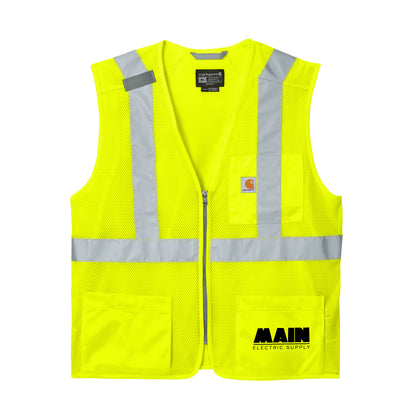 Carhartt® ANSI Class 2 Mesh Zip-Front Vest x Main Electric Supply Co.