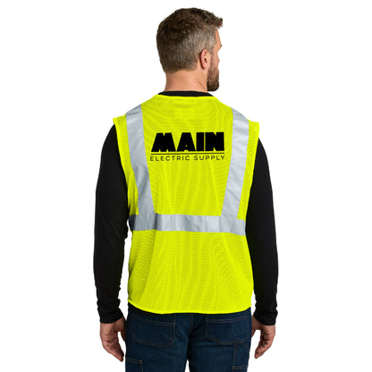 Carhartt® ANSI Class 2 Mesh Zip-Front Vest x Main Electric Supply Co.