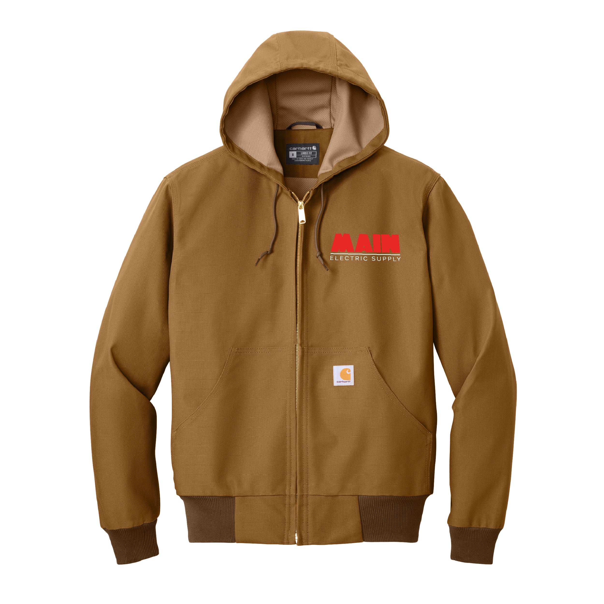 Carhartt® Thermal-Lined Duck Active Jacket x Main Electric Supply Co.