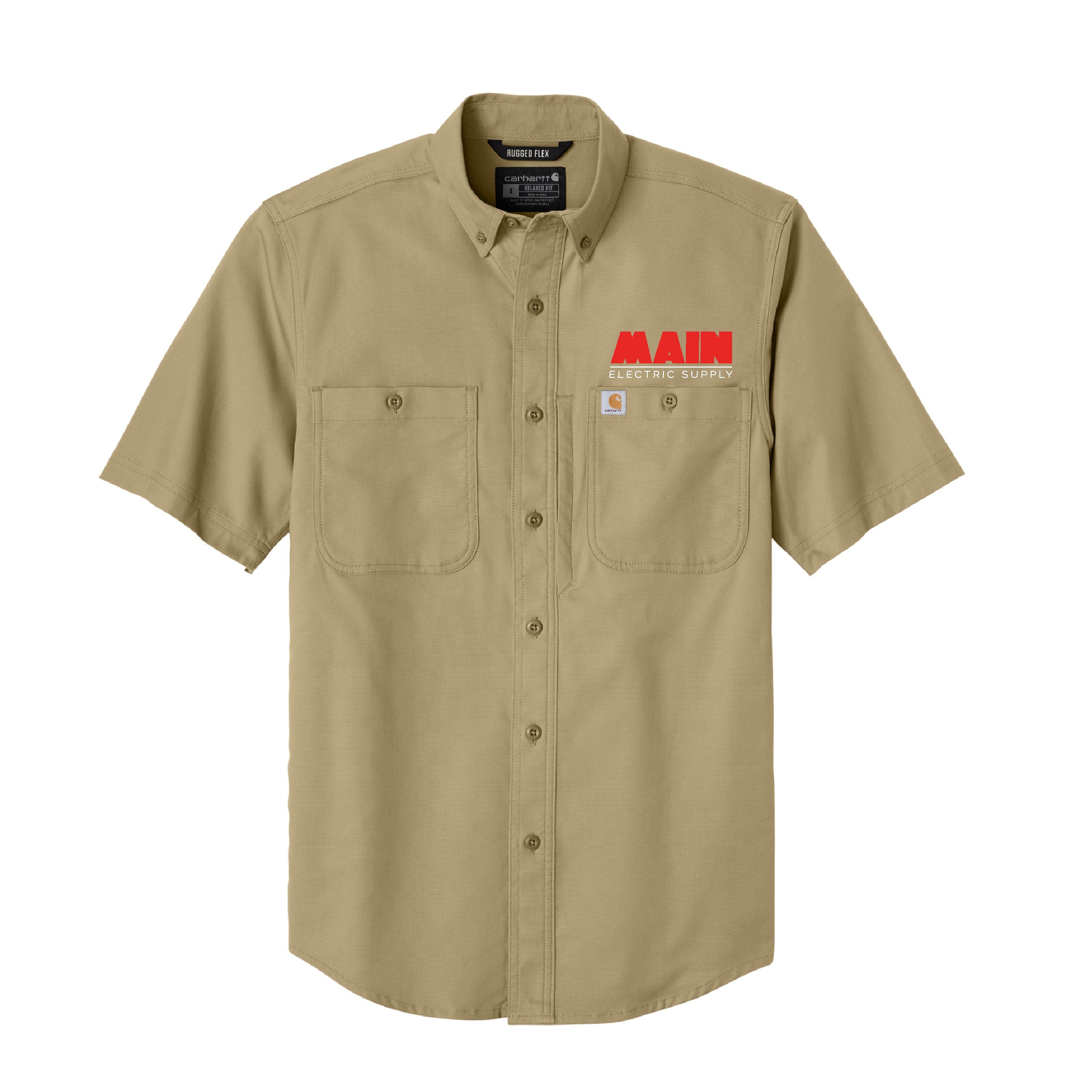 Carhartt® Rugged Professional™ Series Short Sleeve Shirt x Main Electric Supply Co.