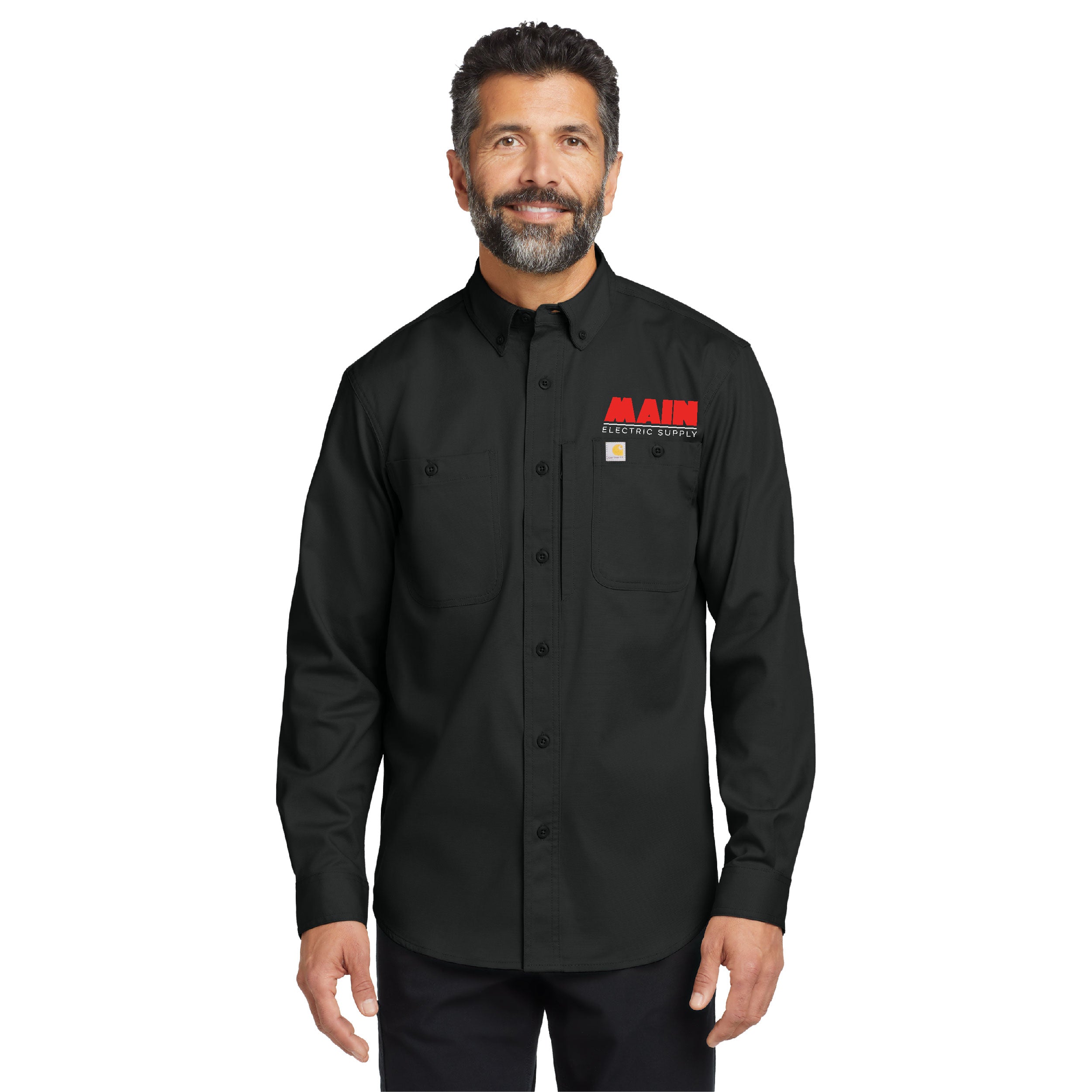 Carhartt® Rugged Professional™ Series Long Sleeve Shirt x Main Electric Supply Co.