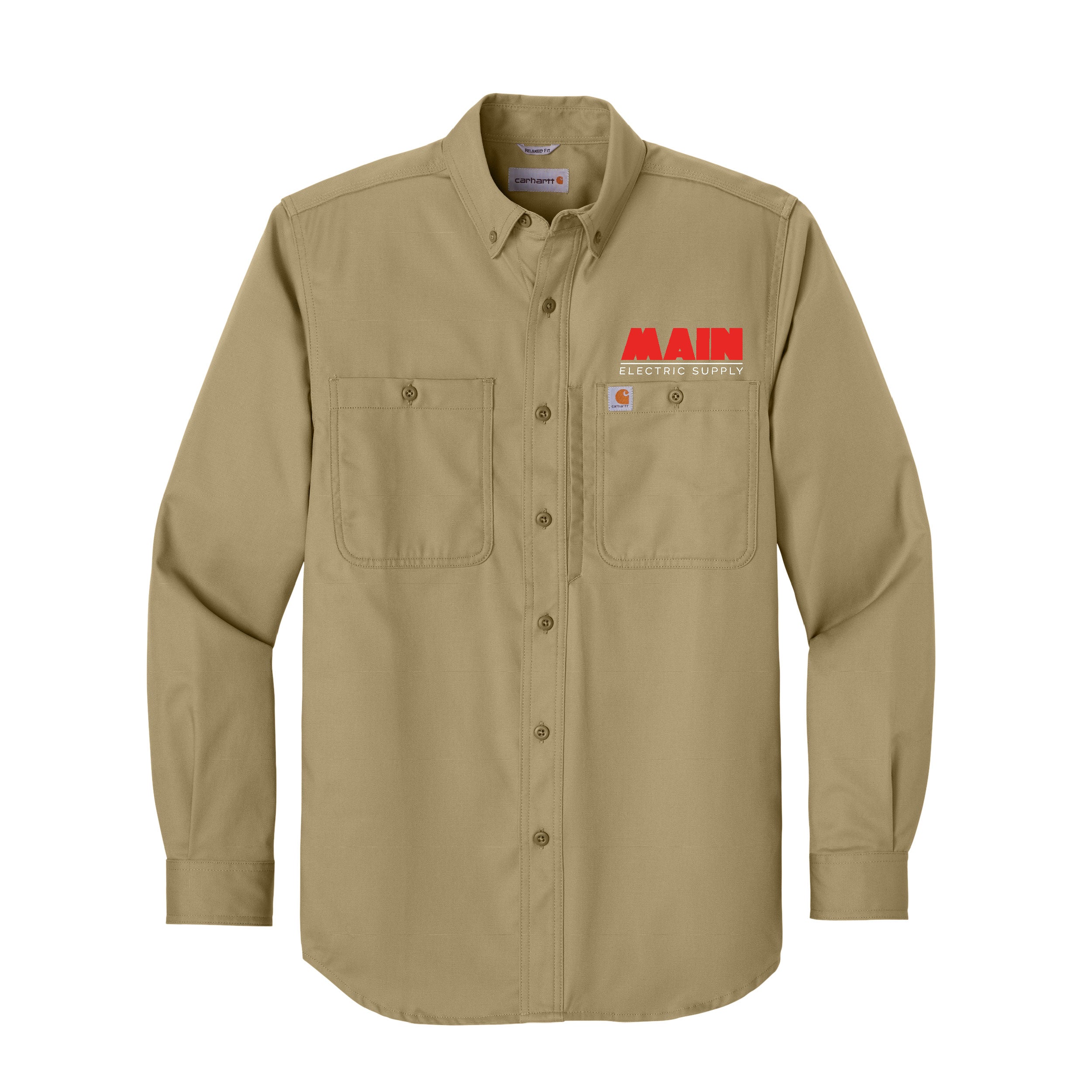 Carhartt® Rugged Professional™ Series Long Sleeve Shirt x Main Electric Supply Co.