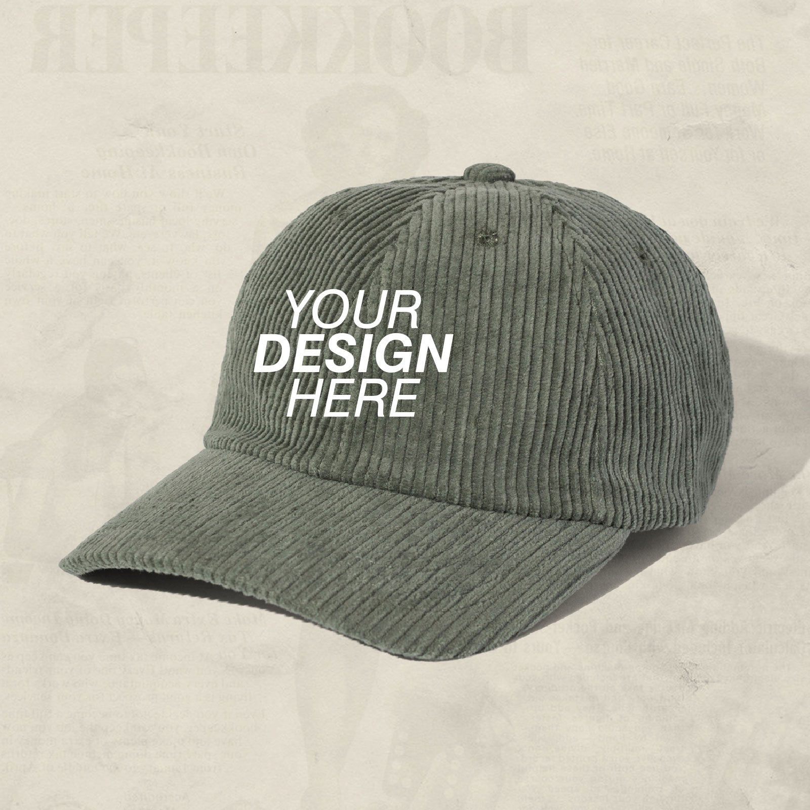 WELD MFG Corduroy Dad Hat