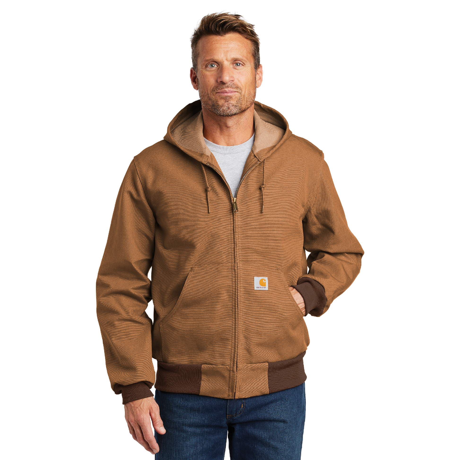 Custom Carhartt Thermal-Lined Duck Active Jacket