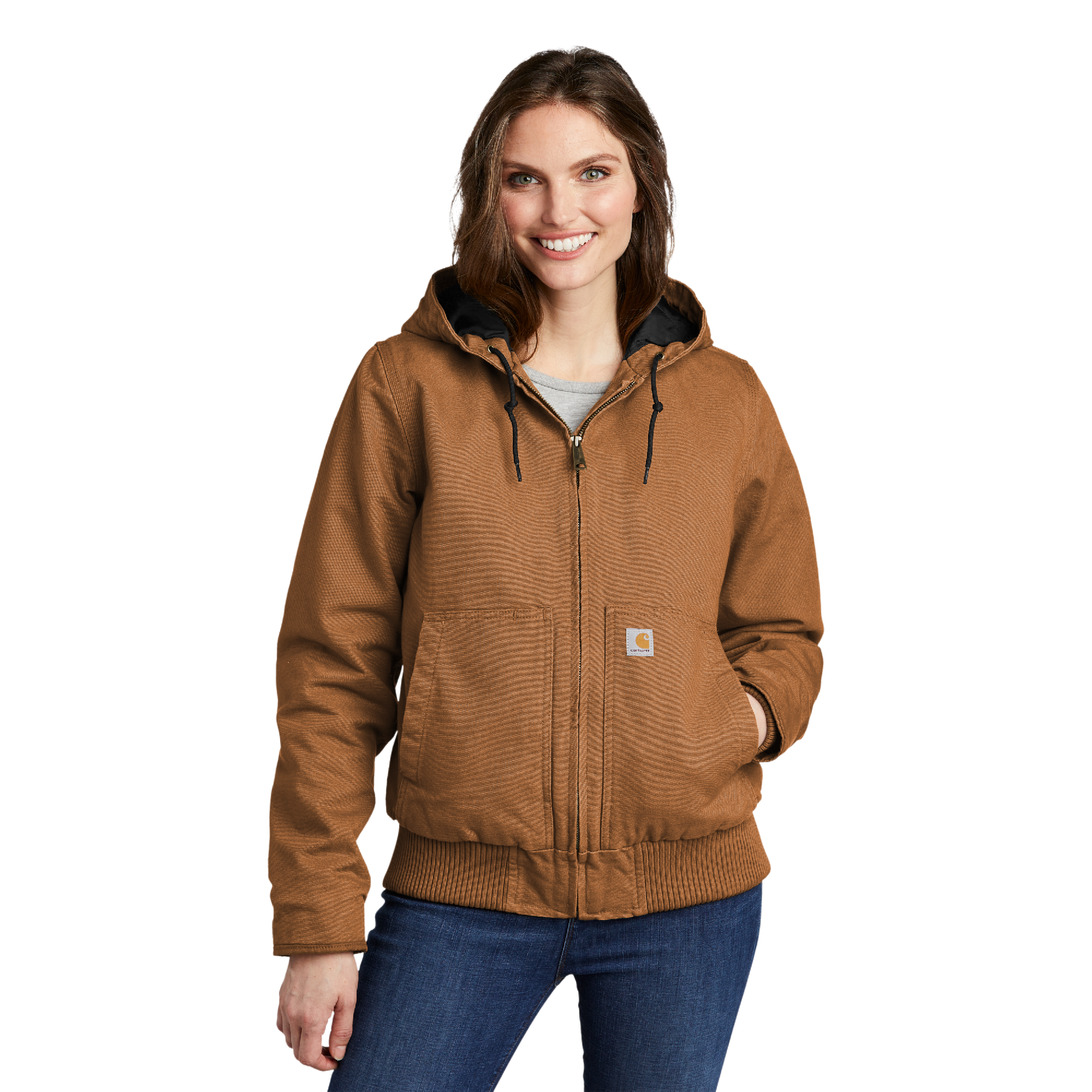 Carhartt® Chaqueta Active Duck lavada para mujer 