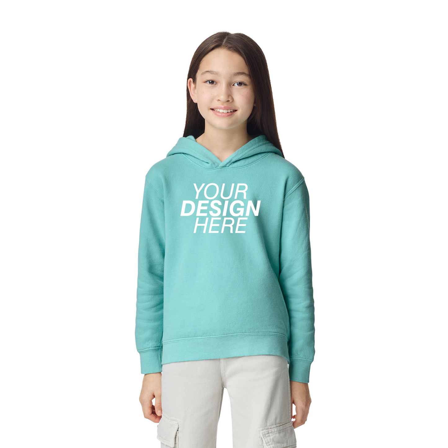 Comfort Colors® Youth Lightweight Hooded Sweatshirt 1467Y