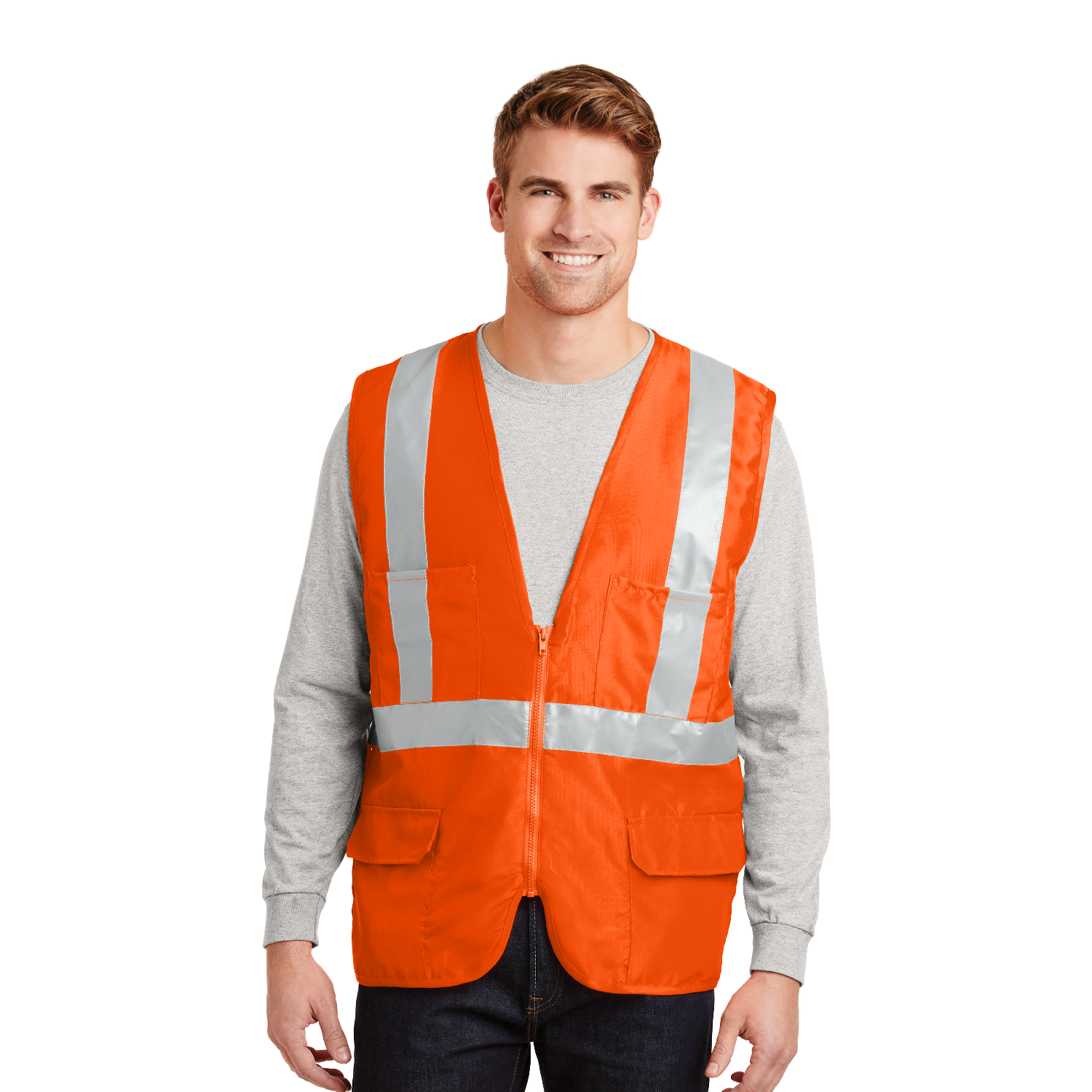 CornerStone® ANSI 107 Class 2 Mesh Back Safety Vest