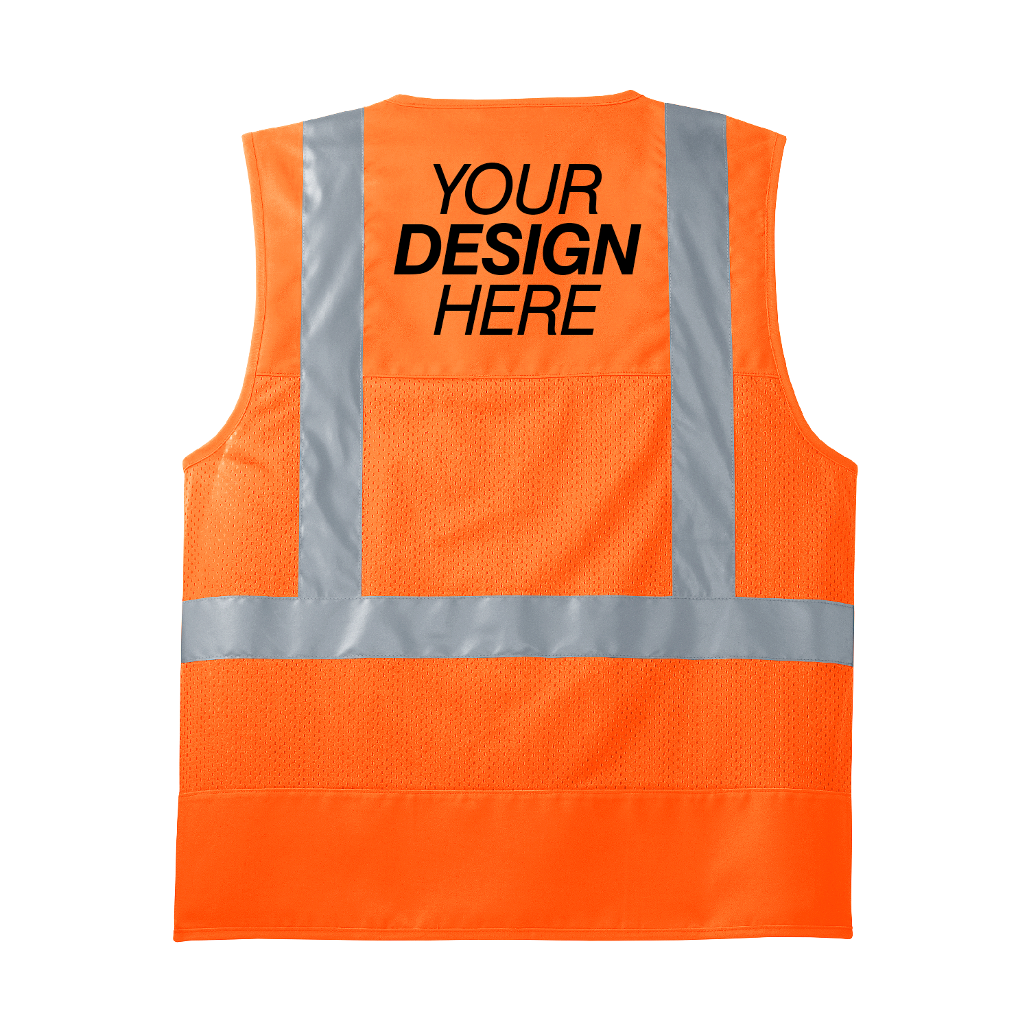 CornerStone® ANSI 107 Class 2 Mesh Back Safety Vest