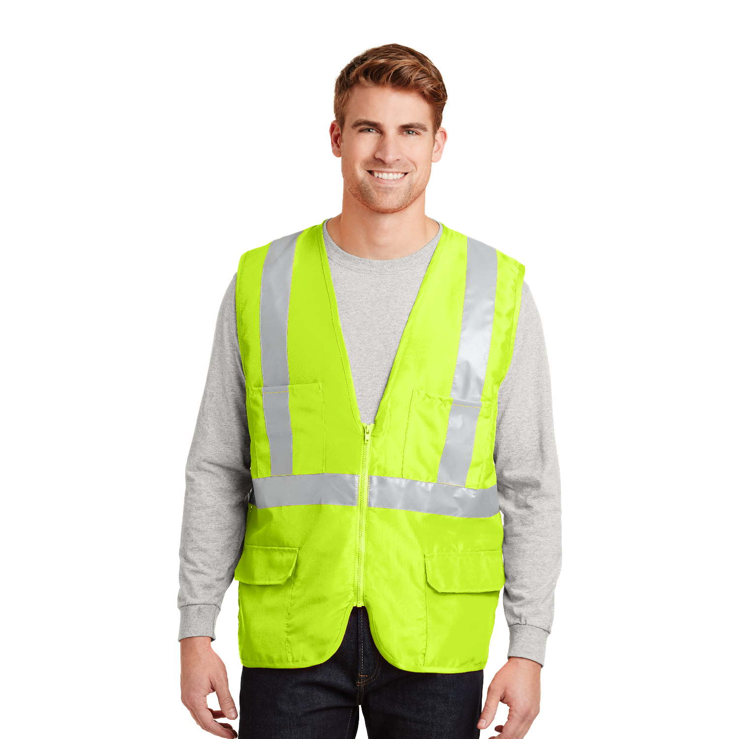 CornerStone® ANSI 107 Class 2 Mesh Back Safety Vest