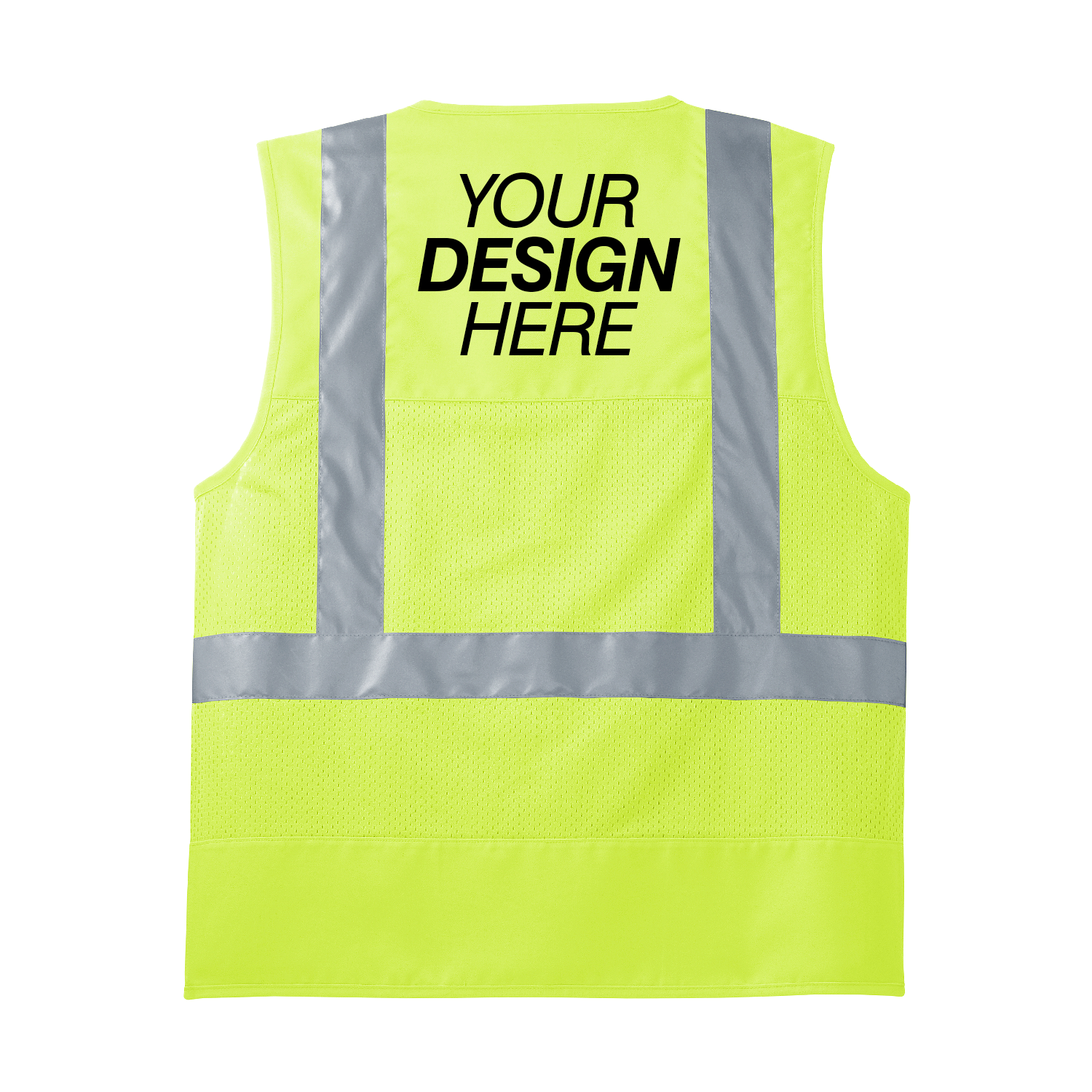 CornerStone® ANSI 107 Class 2 Mesh Back Safety Vest