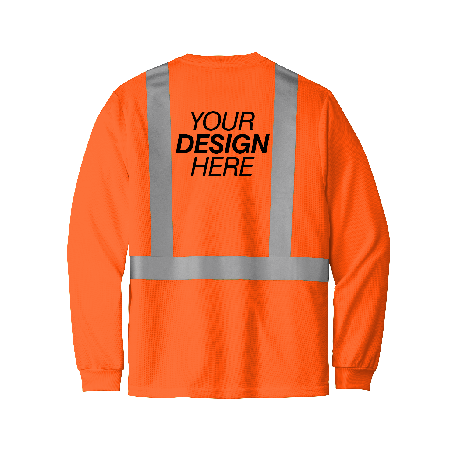 CornerStone® ANSI 107 Class 2 Mesh Long Sleeve Tee