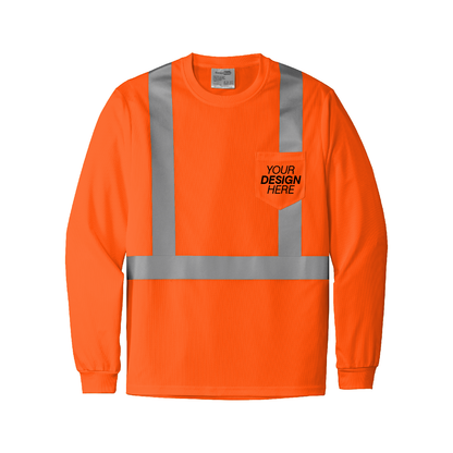 CornerStone® ANSI 107 Class 2 Mesh Long Sleeve Tee