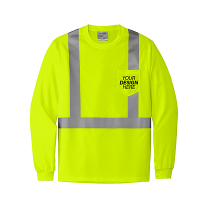 CornerStone® ANSI 107 Class 2 Mesh Long Sleeve Tee