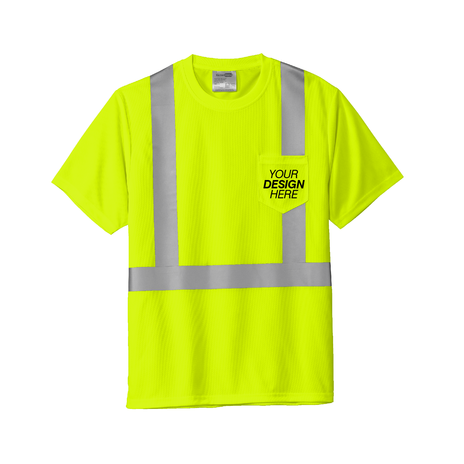 CornerStone® ANSI 107 Class 2 Mesh Tee