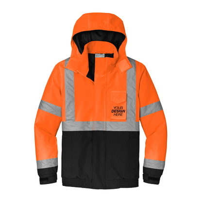 CornerStone® ANSI 107 Class 3 Economy Waterproof Insulated Bomber Jacket