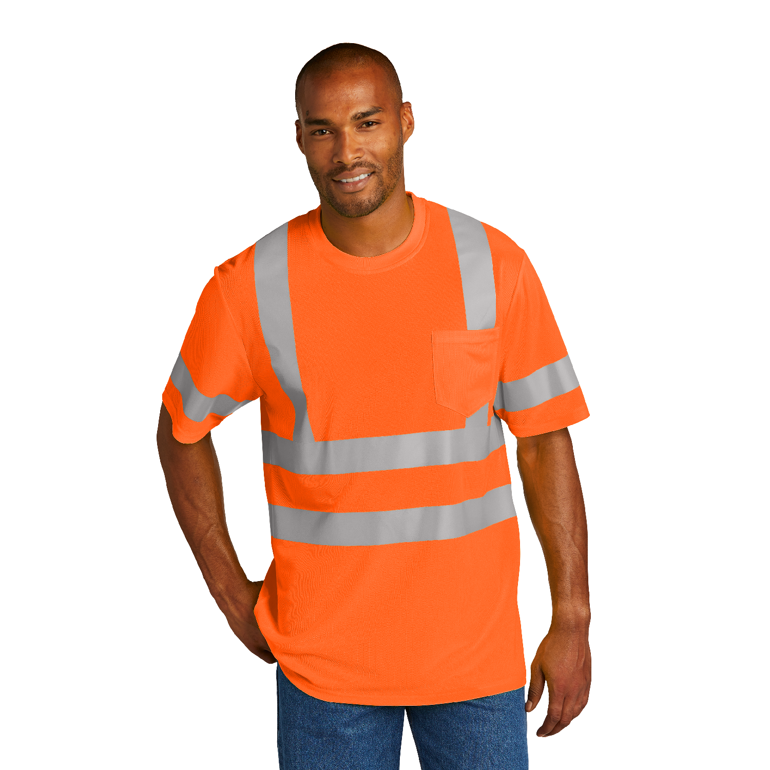 CornerStone® ANSI 107 Class 3 Mesh Tee