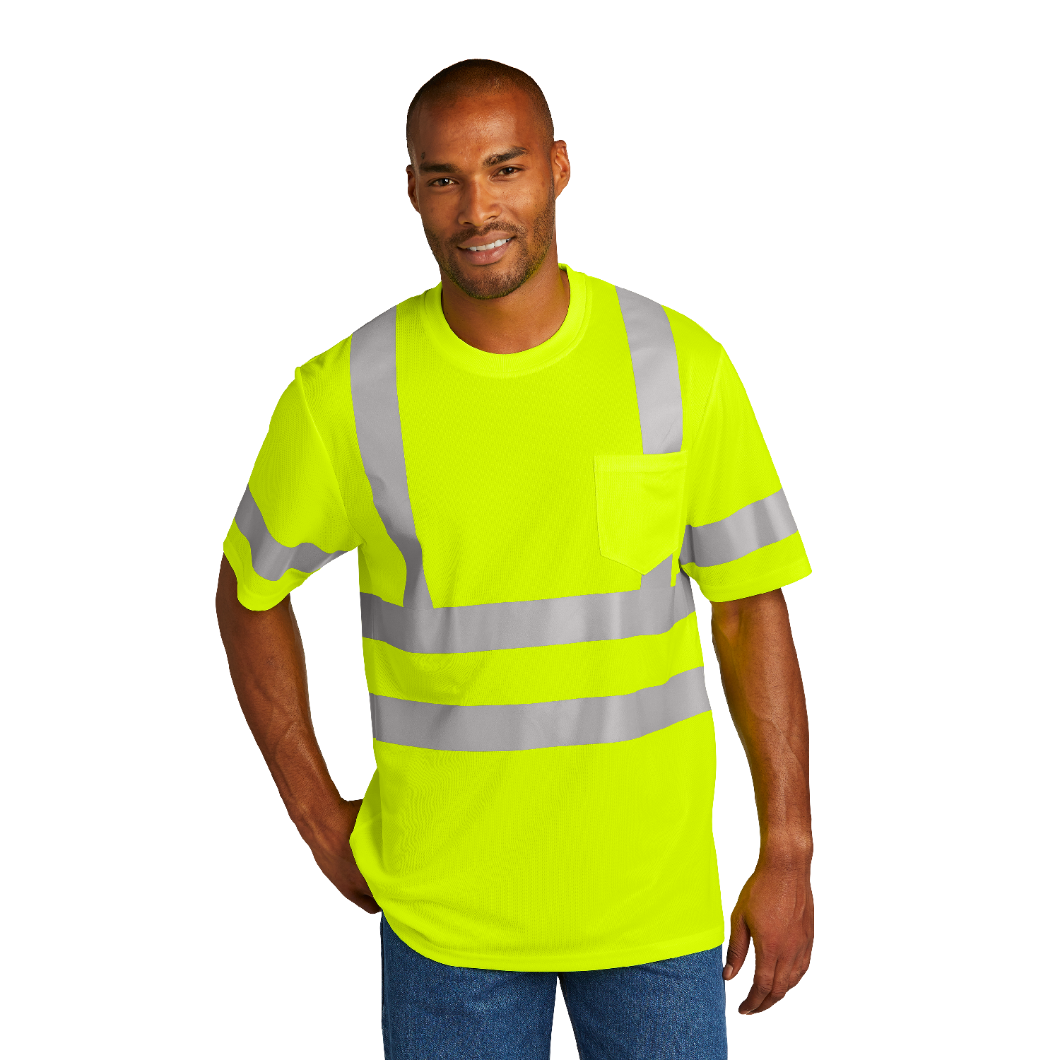 CornerStone® ANSI 107 Class 3 Mesh Tee