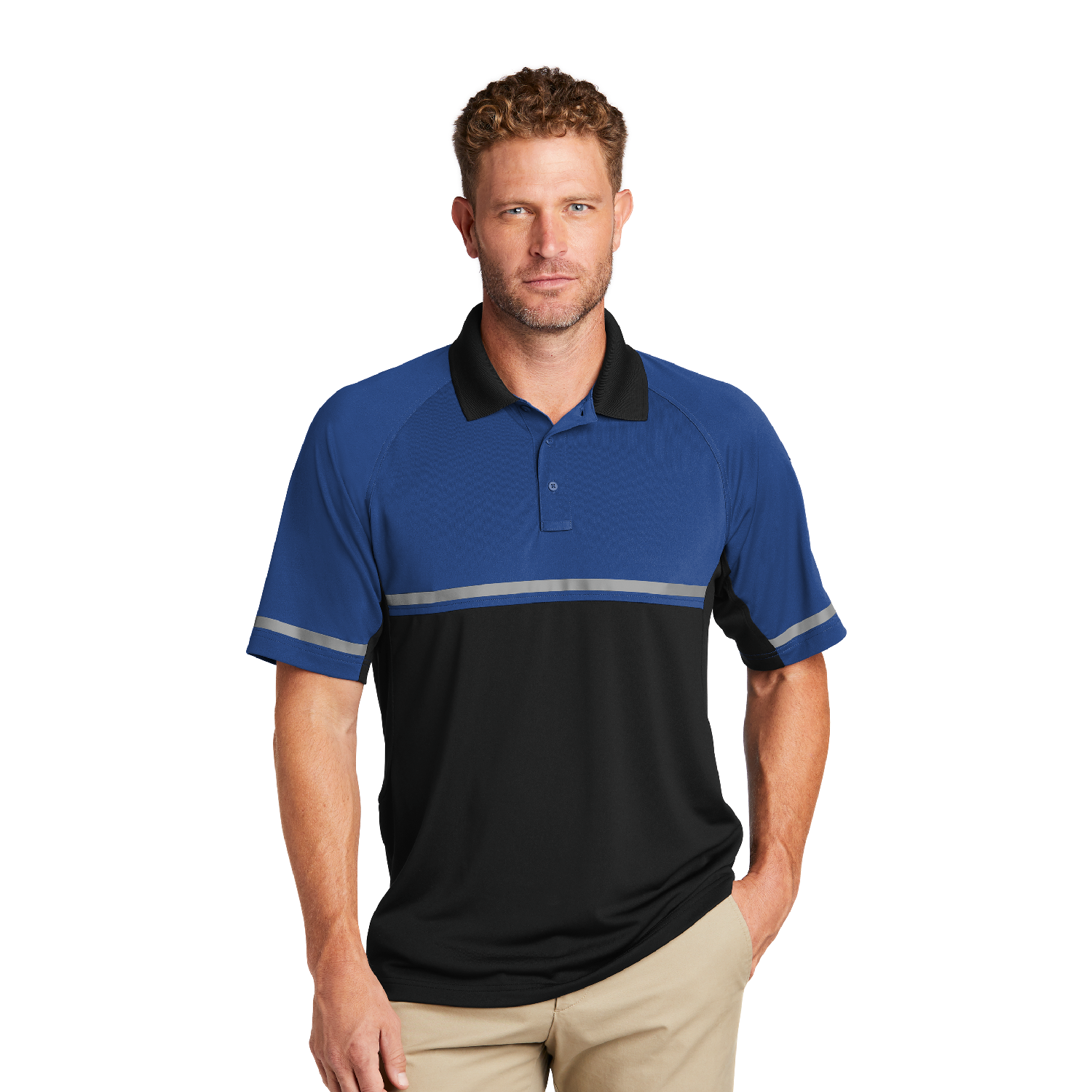 CornerStone® Select Lightweight Snag-Proof Enhanced Visibility Polo