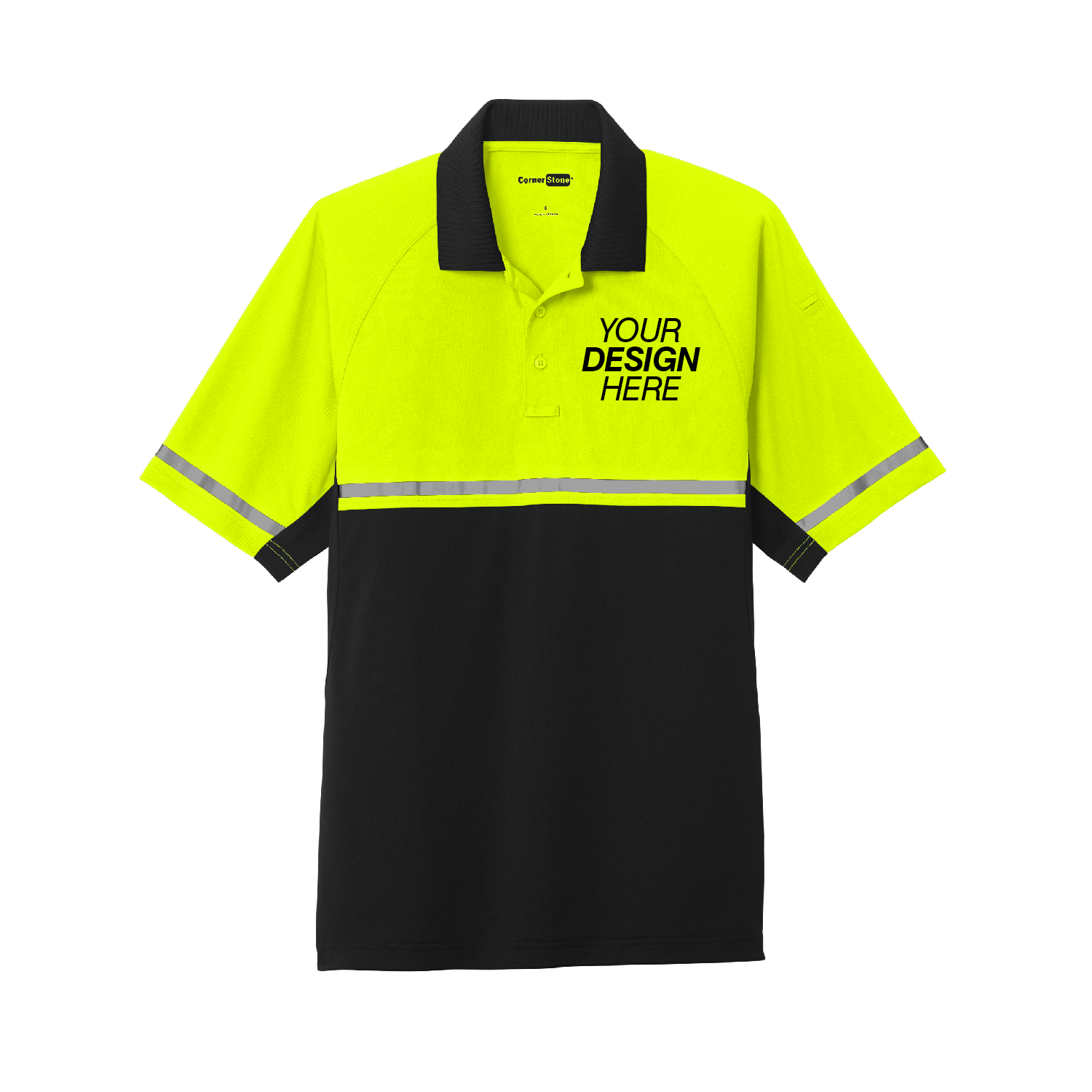 CornerStone® Select Lightweight Snag-Proof Enhanced Visibility Polo