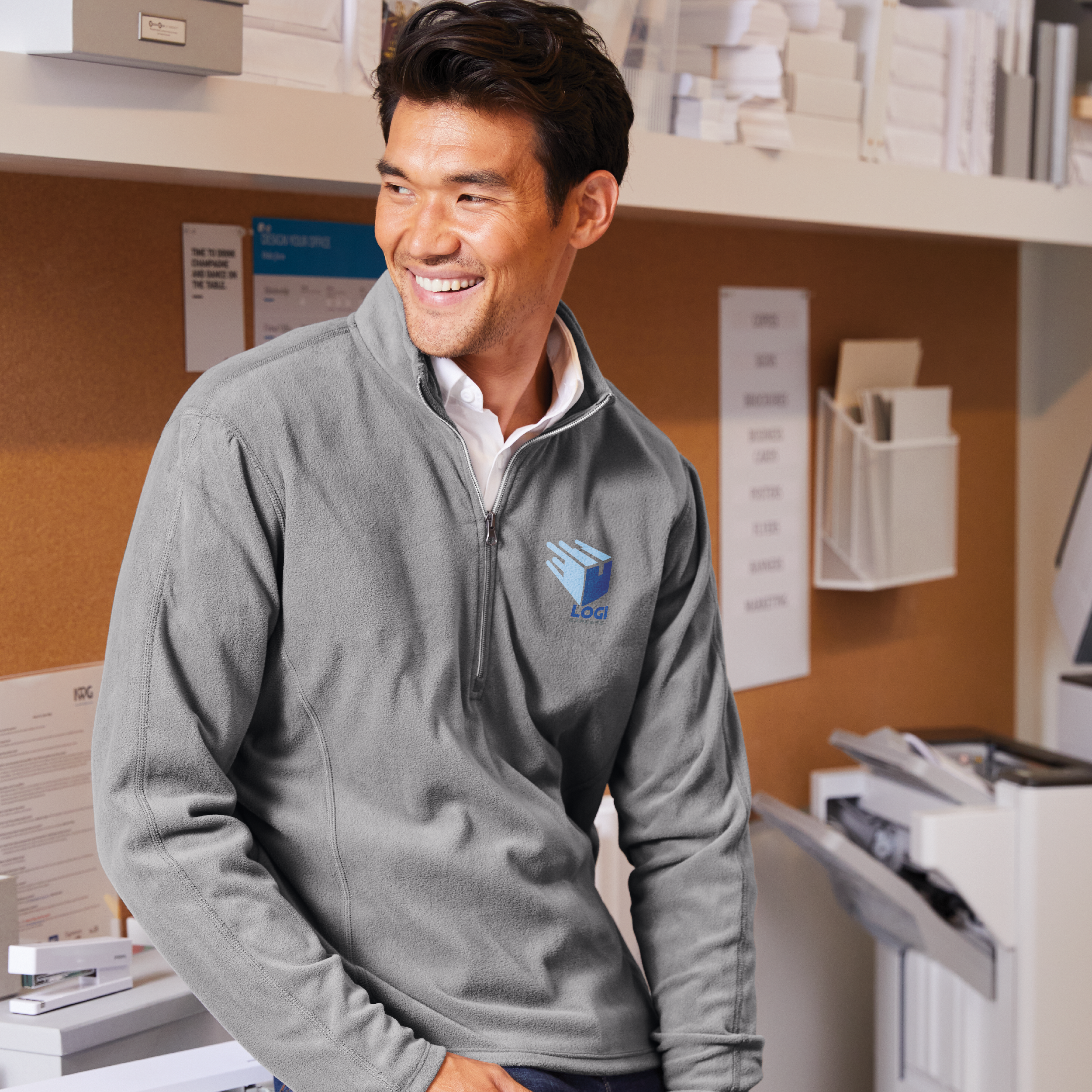 Port Authority® Microfleece 1/2-Zip Pullover