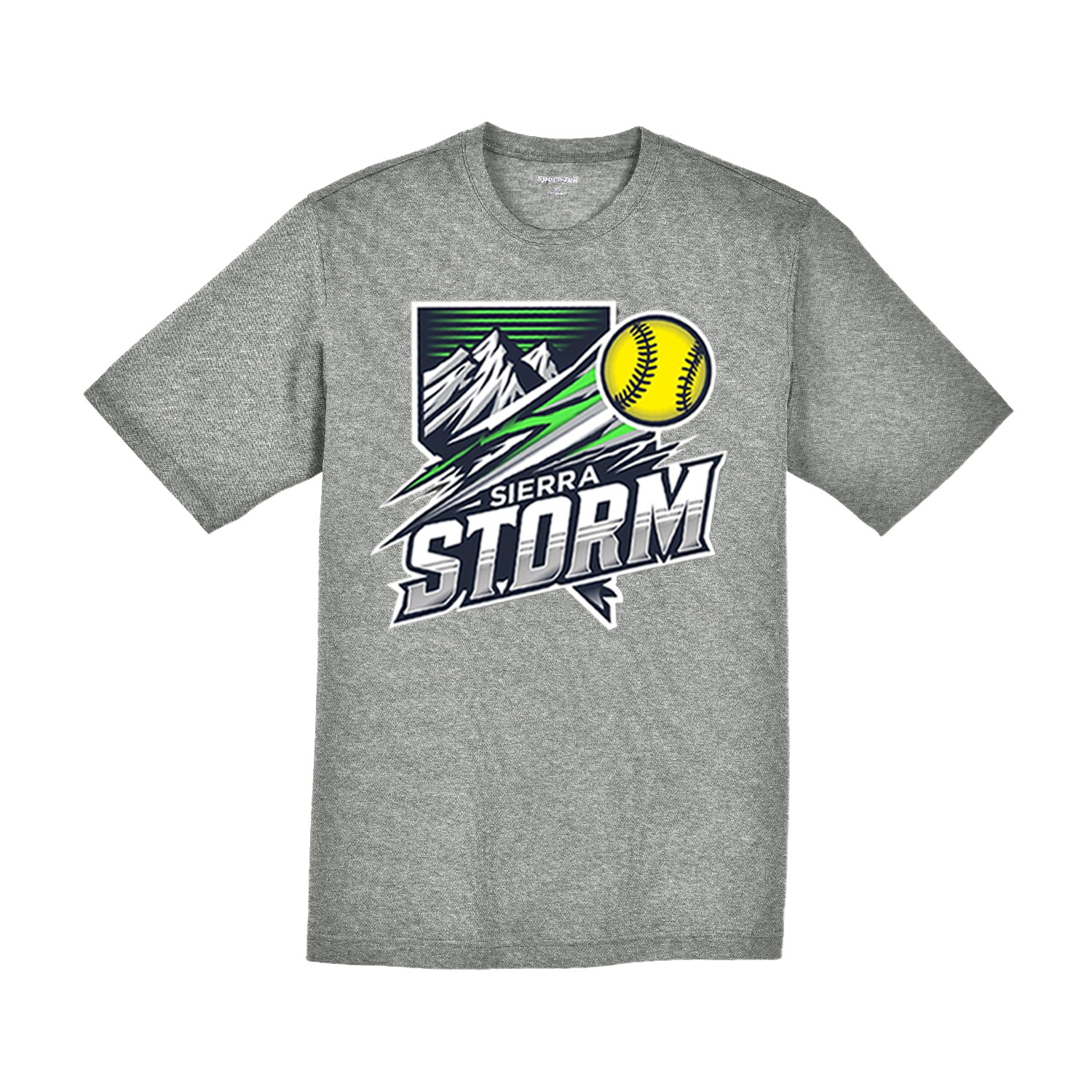 Sport-Tek® PosiCharge® RacerMesh® Tee x Sierra Storm Softball
