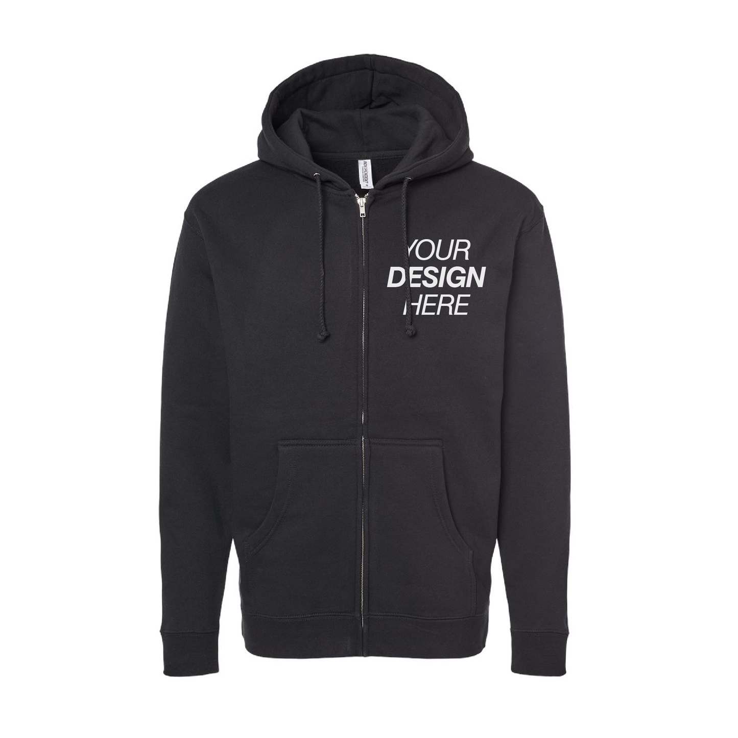 Independent Trading Co. Heavyweight Full-Zip Hooded Sweatshirt