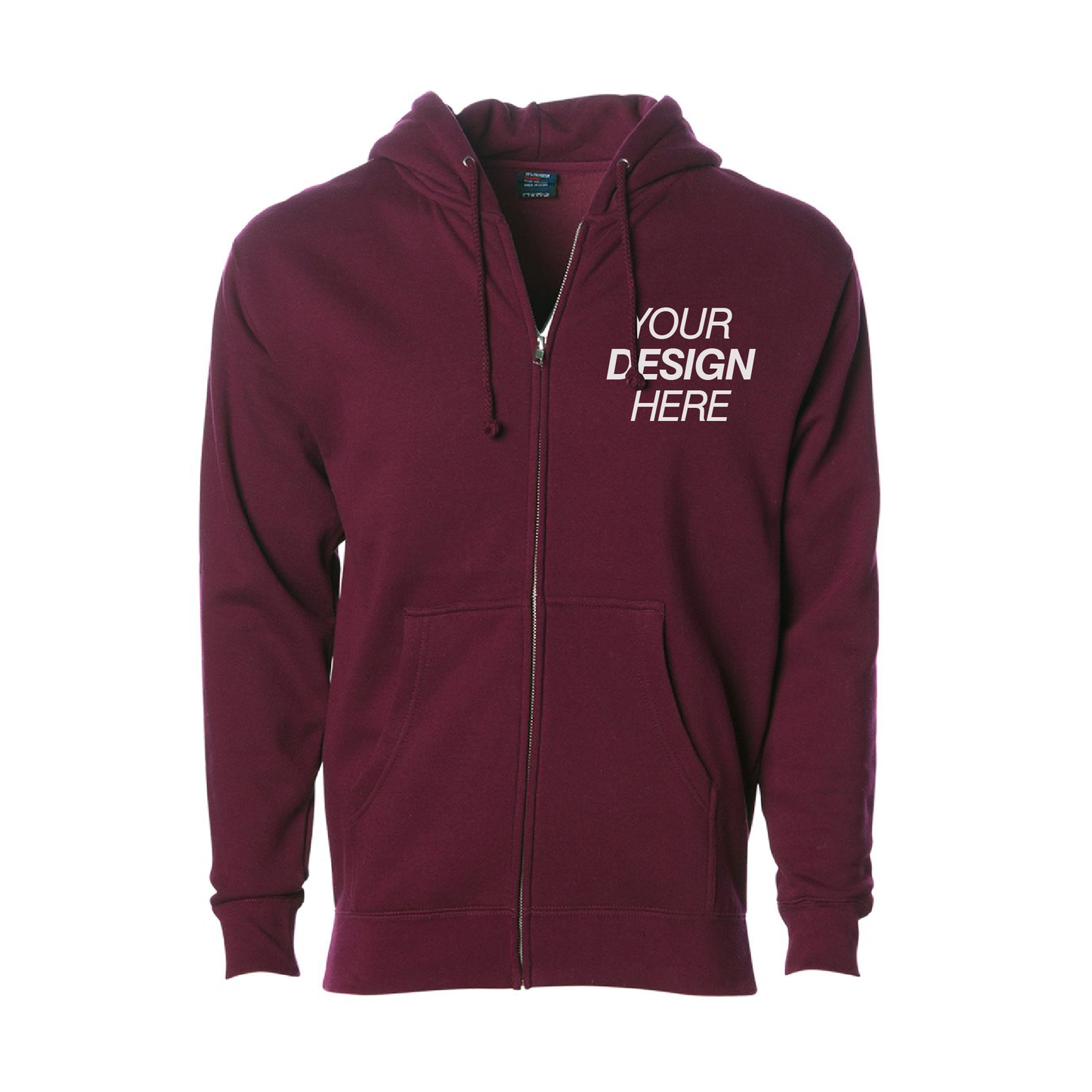 Independent Trading Co. Heavyweight Full-Zip Hooded Sweatshirt