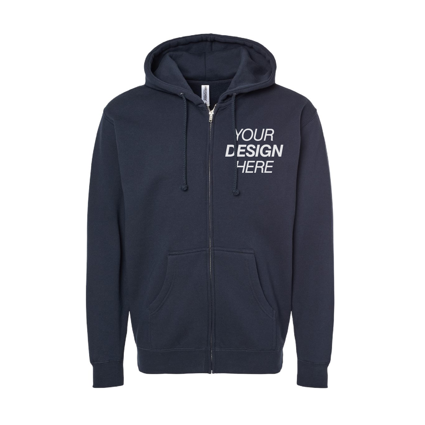 Independent Trading Co. Heavyweight Full-Zip Hooded Sweatshirt