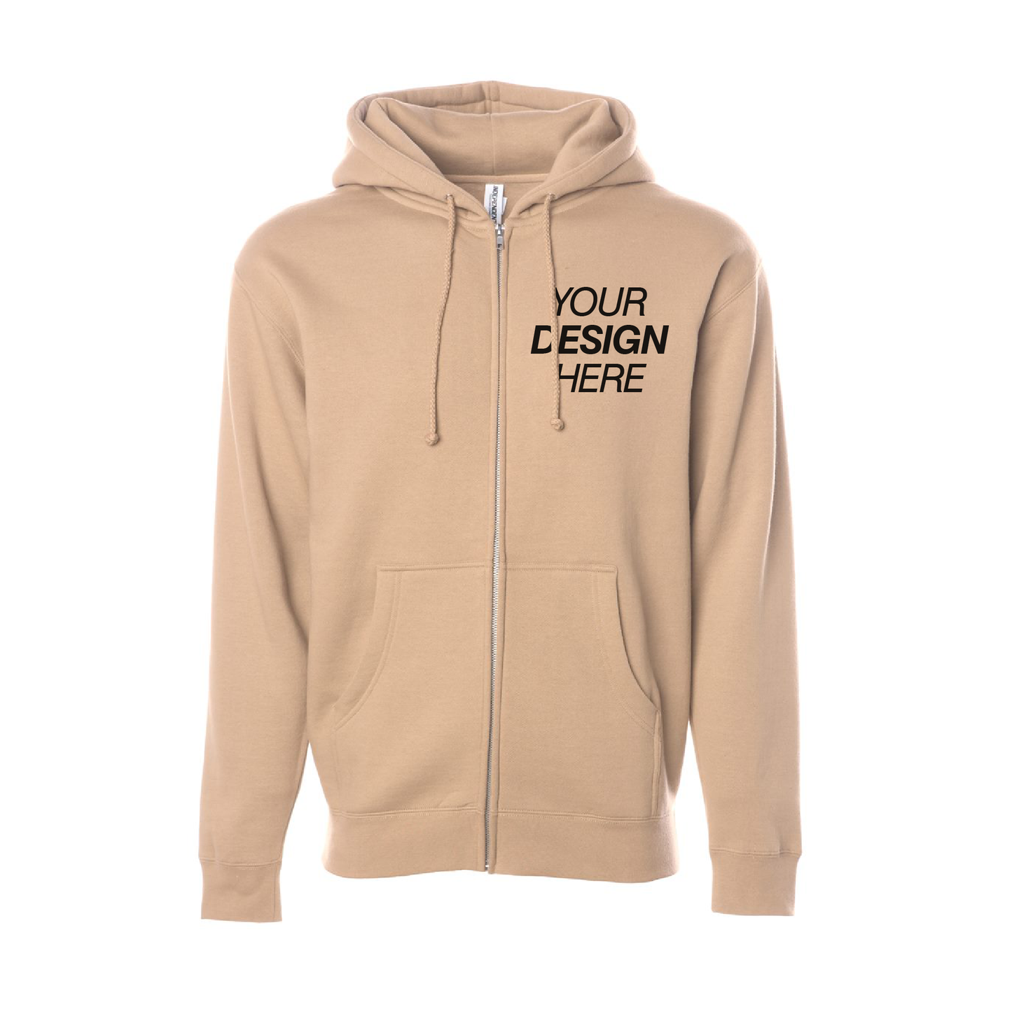 Independent Trading Co. Heavyweight Full-Zip Hooded Sweatshirt