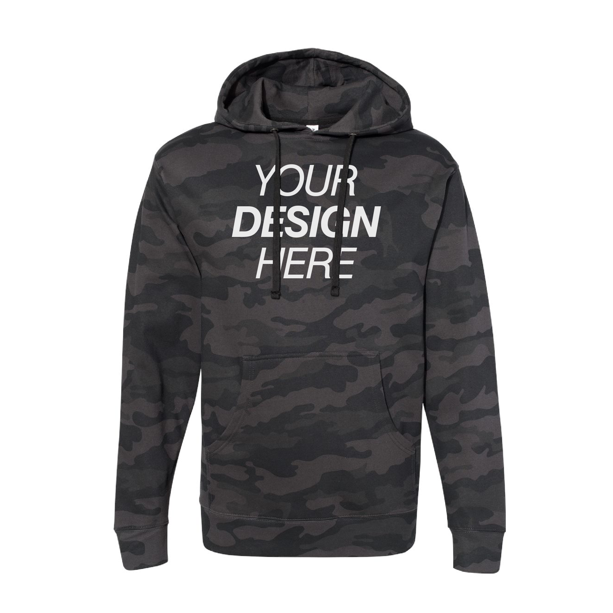 Camo Independent Trading Co Hoodies Independent Trading