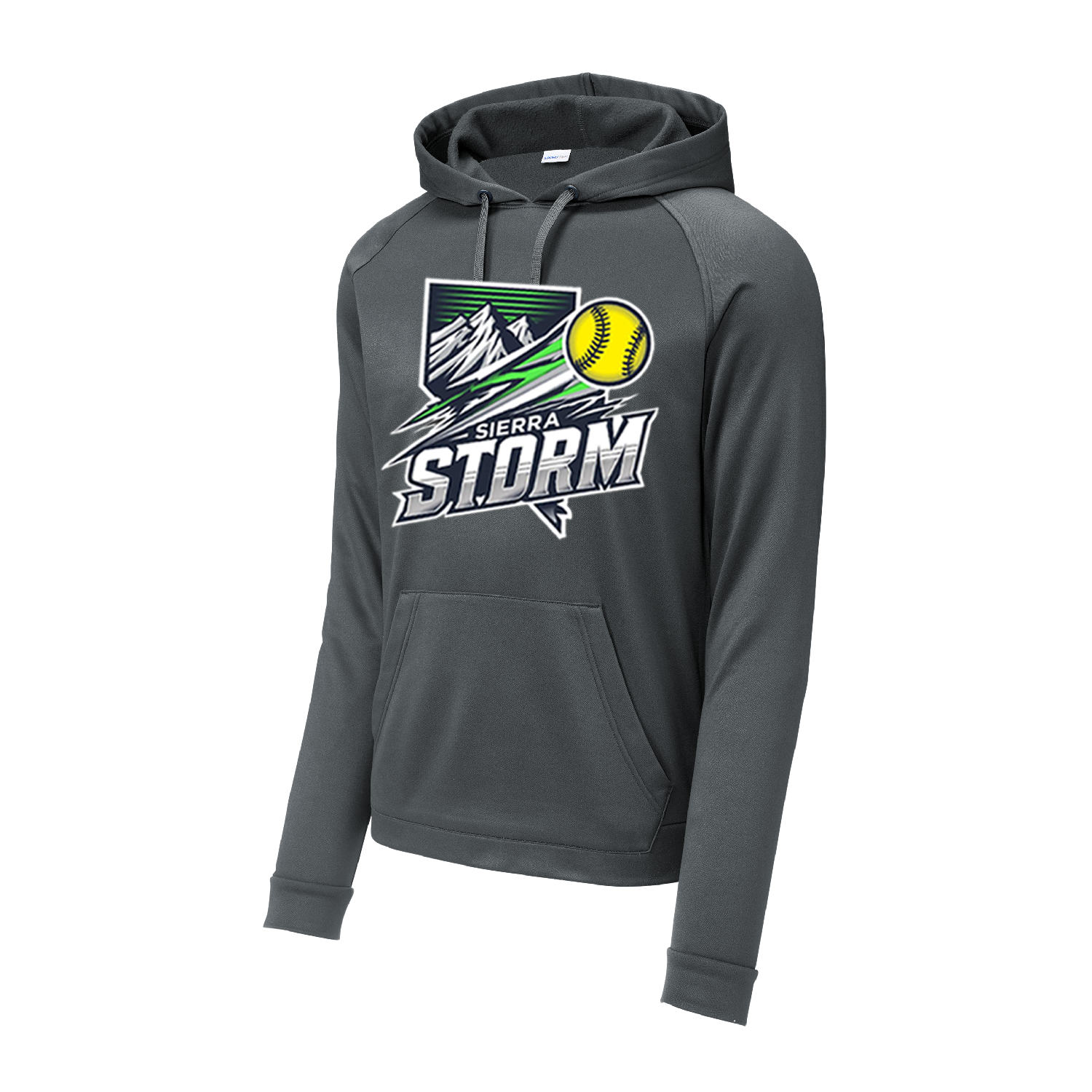 Sport-Tek® Re-Compete 100% Polyester Pullover Hoodie x Sierra Storm Softball